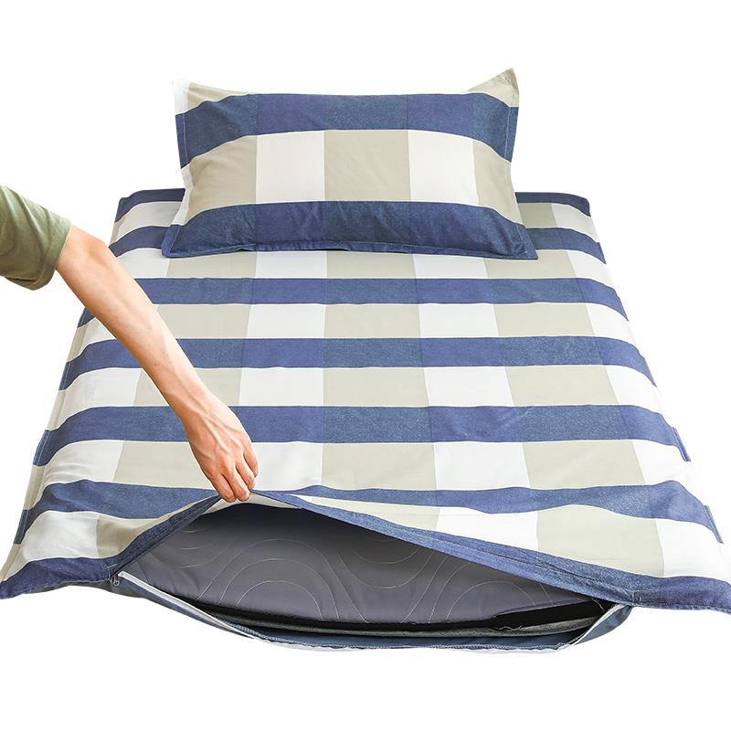 纯棉学生宿舍褥子套床垫套单人褥套垫被套90x200被套190之满