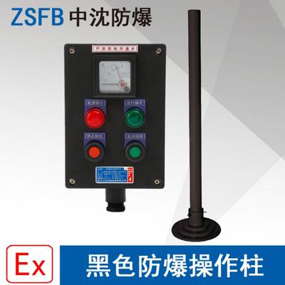 LBZ58A2B1D2防爆操作柱2指示灯2按钮1仪表黑色防爆防腐操作控制箱