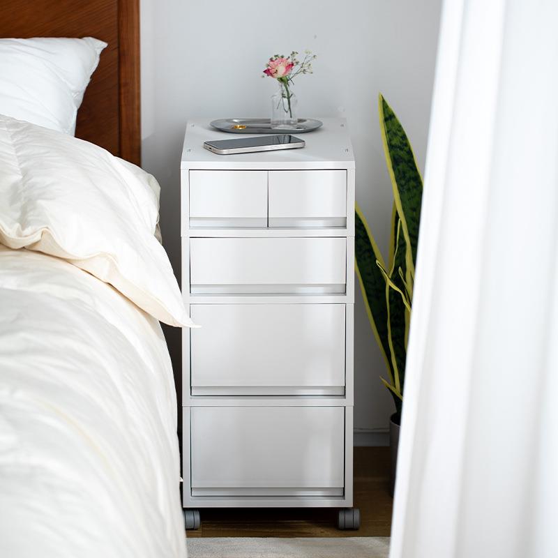 抽屉式收纳柜办公室A4文件储物柜家用桌下多层可移动超实用置物柜