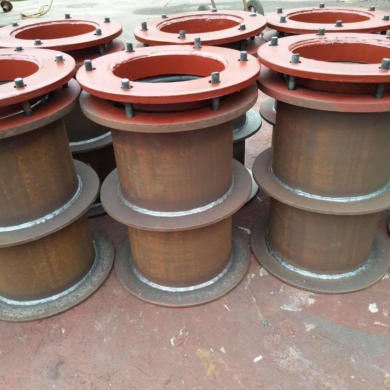 建筑工程指定钢制柔性防水套管DN50B型柔性防水套管价格