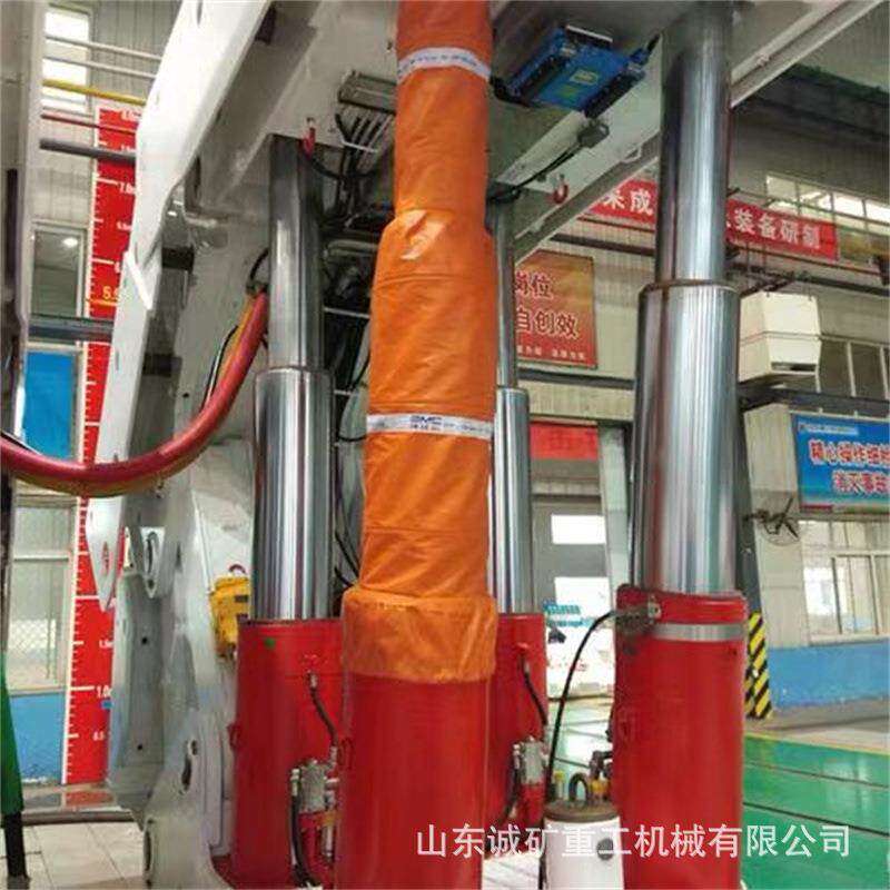 防尘防冲撞支柱保护套立柱保护套单体液压阻燃抗静电尼龙粘带封口