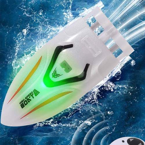 迷你遥控船2.4G高速旋转快艇泳池玩具戏水双模式mini航海模型