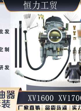 化油器Road Star XV1600 XV1700 4WM-14101-03-00进气歧管 火花塞