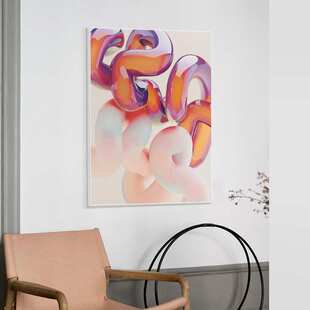 超现实抽象油画艺术画创意炫彩商业空间挂画客厅餐厅装饰画