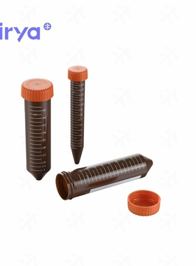 3115036Virya棕色离心管大容量离心管50ml离心管