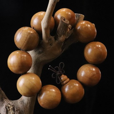 正宗肥城桃木珠男女士手串手链佛珠念珠圆珠情侣天然汽车档位饰品