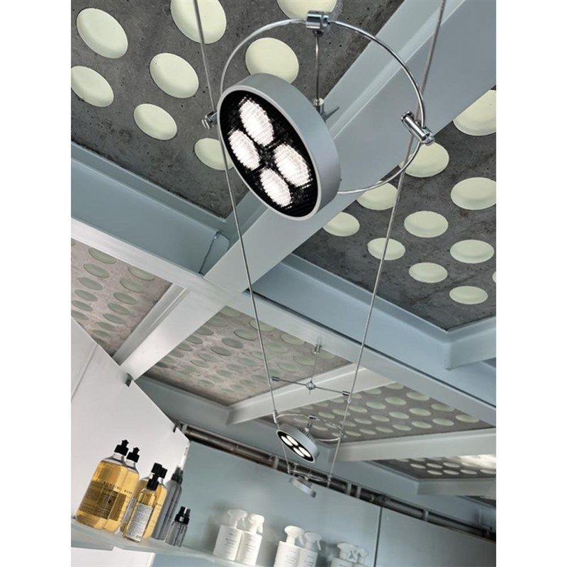 走线灯金属感工业风射灯led 轨道灯拉线灯钢丝钢索灯简约家用暖光,家装灯饰光源,轨道灯,淘宝优惠券,粉丝福利购,淘宝优惠卷