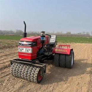 新款走式麦田压地机小麦镇压机土地振压器柴油多功能压地机配件