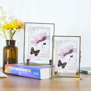 DIY大尺寸678寸相框摆台欧式相框定制支架桌面摆件展示架A4大小