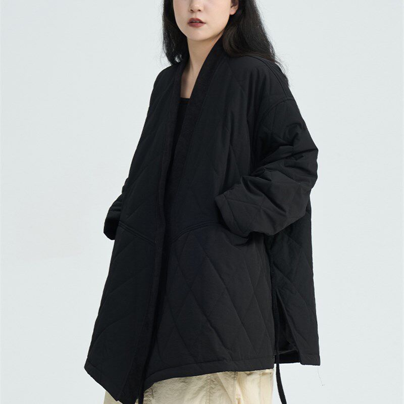 陆与山屿日式和服宽松阔版棉衣2025款袄子外套冬天独特超好看棉服