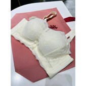 无钢圈加厚d6cm文胸小胸显大超厚8cm聚拢不空杯平胸内衣女aa杯专