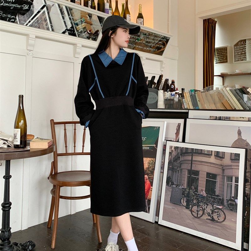 大码胖MM气质显瘦遮肚哺乳连衣裙2023春装新款辣妈外穿喂奶衣母乳