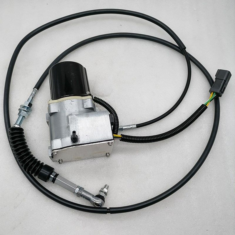 挖掘机零件现代R215-7 225-7 210油门电机加油马达短线21EN-32220