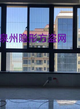 泉州惠安阳台不锈钢丝防盗网隐形儿童安全防护网窗户家用护栏