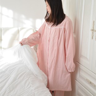 冬季女式加肥加大码孕产s妇加厚纯棉纱铺乳服开衫喂奶服睡衣家居