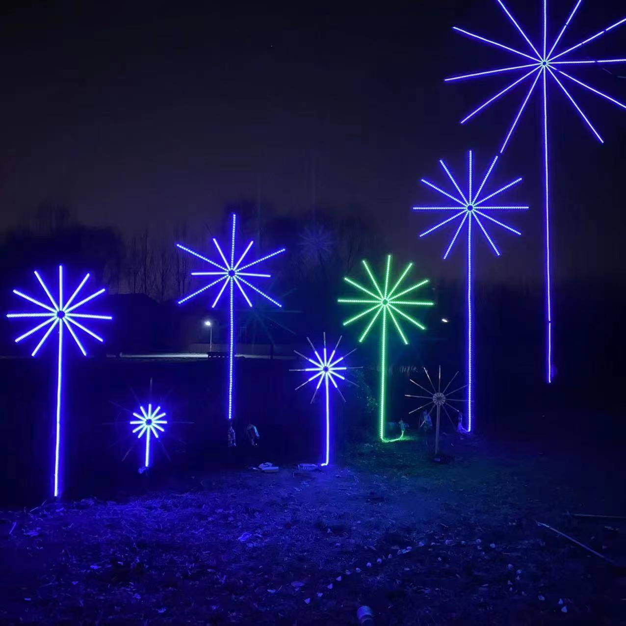 LD控光声波鼓户外烟E花灯带声控乐器光波鼓酒吧追音乐光氛围5050R