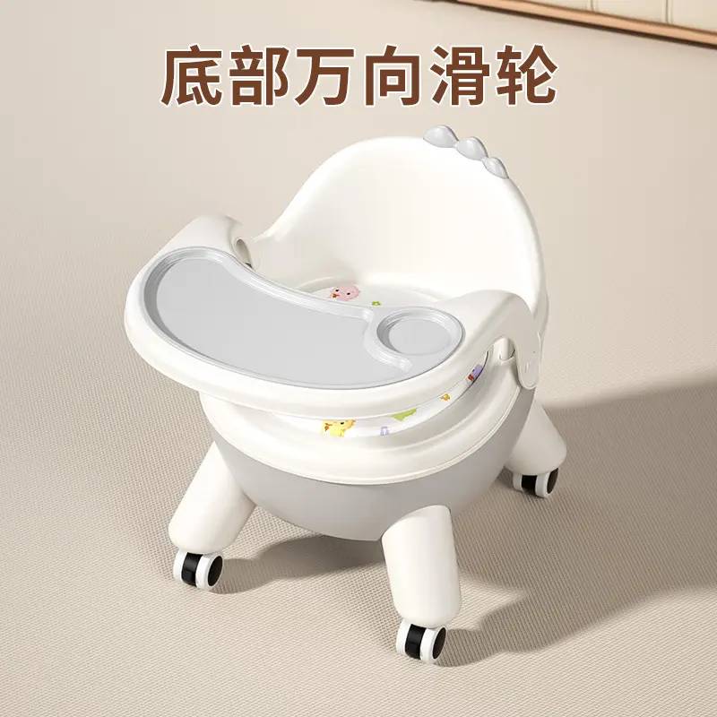 防侧翻卡通宝宝餐椅儿童椅子凳子婴儿靠背椅叫叫椅小矮款坐椅座椅