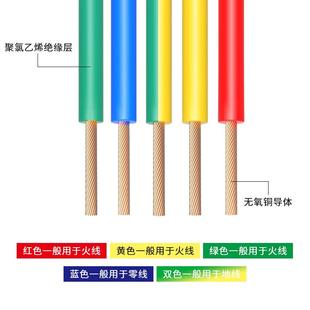 BRV股软线铜芯247氯乙烯绝聚缘软电线配电柜室内明敷穿管二多次线