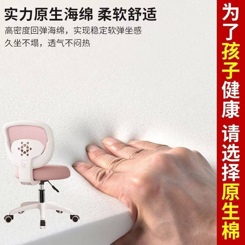 儿童学习椅小学生矫正坐姿可升降调节电脑椅写字椅写作业课桌椅子