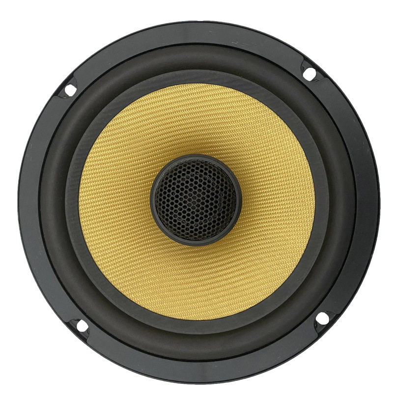 厂家直销汽车改装低音高音全频音响喇叭6.5寸汽车同轴喇叭扬声器
