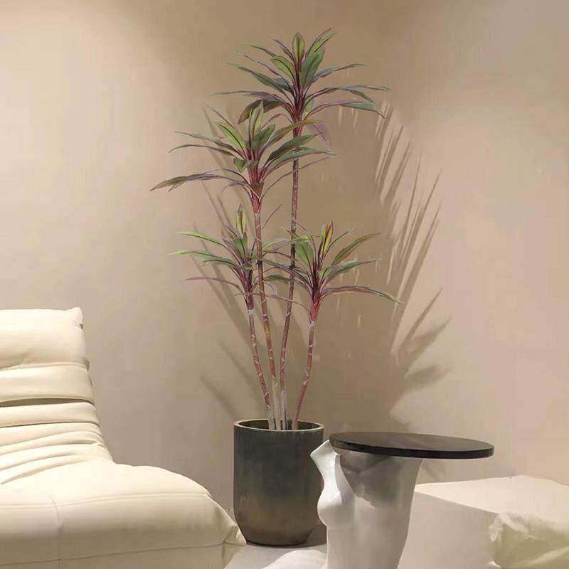 仿真绿植造朱蕉盆栽室内客厅沙假仿真朱蕉发装饰端轻景奢景仿真植