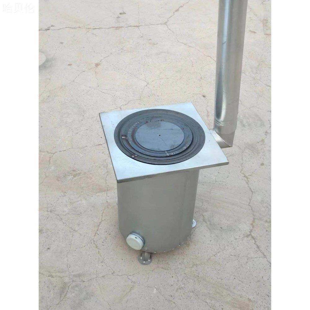 抽煤球排烟养殖芯热烧加水取暖灶炉具钢HJX板饼采暖升炉温蜂窝炉