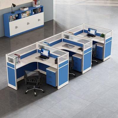 代GZD简约办公桌员工办公室职现员屏卡位员风工位电脑桌加厚工位