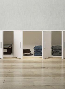 衣顶矮柜阳台简易柜2门3门4门飘EPB窗柜子组装卧室放被柜柜子可