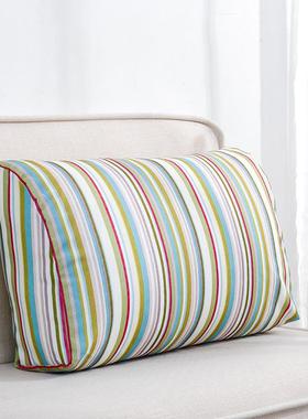 沙发枕特大靠垫垫靠大号长方AL101864形靠背套床头三角腰腰枕客厅