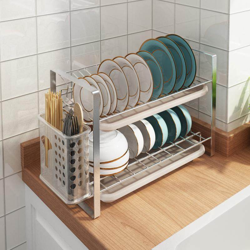 碗架沥水304不盘锈钢放窄边款小架型厨房置GOK物架碗筷碗碗碟收纳,厨房/烹饪用具,抹布架/厨房清洁收纳架,淘宝优惠券,粉丝福利购,淘宝优惠卷