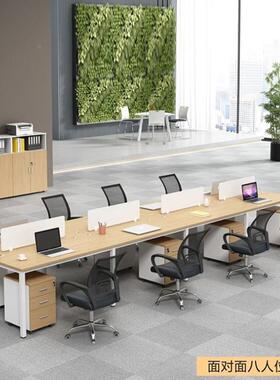 办自人公家具员2/6四4屏WJC风工作位厂家职员办公桌工电脑桌椅由