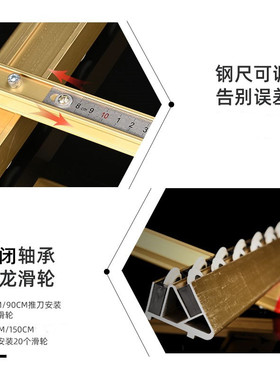 瓷砖切割神器金刚石划厚玻璃推刀陶瓷T型刀手动地板砖白色拖刀