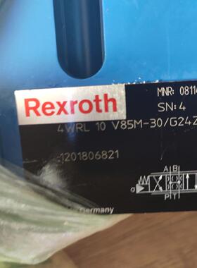 0811404660 4WRLE10V85M-3X/G24TK0/A1M力士乐比例阀