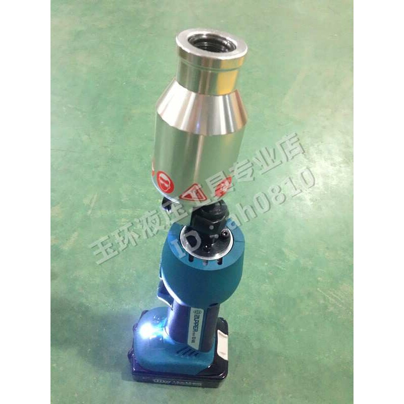巨力电动液压开孔器EZ-6AL充电式冲孔打孔工具金属软铁板钢板