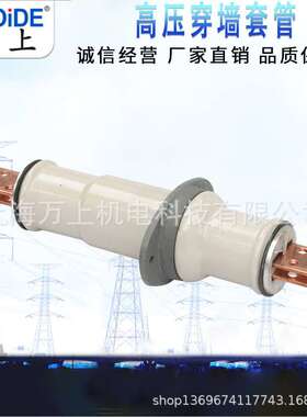 万上CWB-CB-10KV/200A-400A-600A户内12KV高压陶瓷铜排穿墙套管