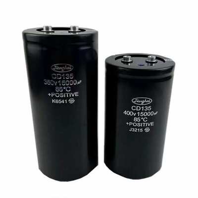 CD135 400V22000UF 450V22000UF 原厂原盒大功率电容器尾部带螺