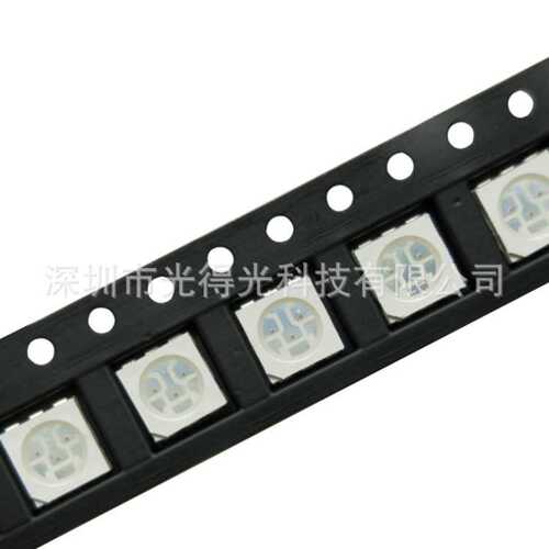 厂家直销 超高亮 LED贴片灯珠发光管  5050橙色 led灯珠 5050橙光