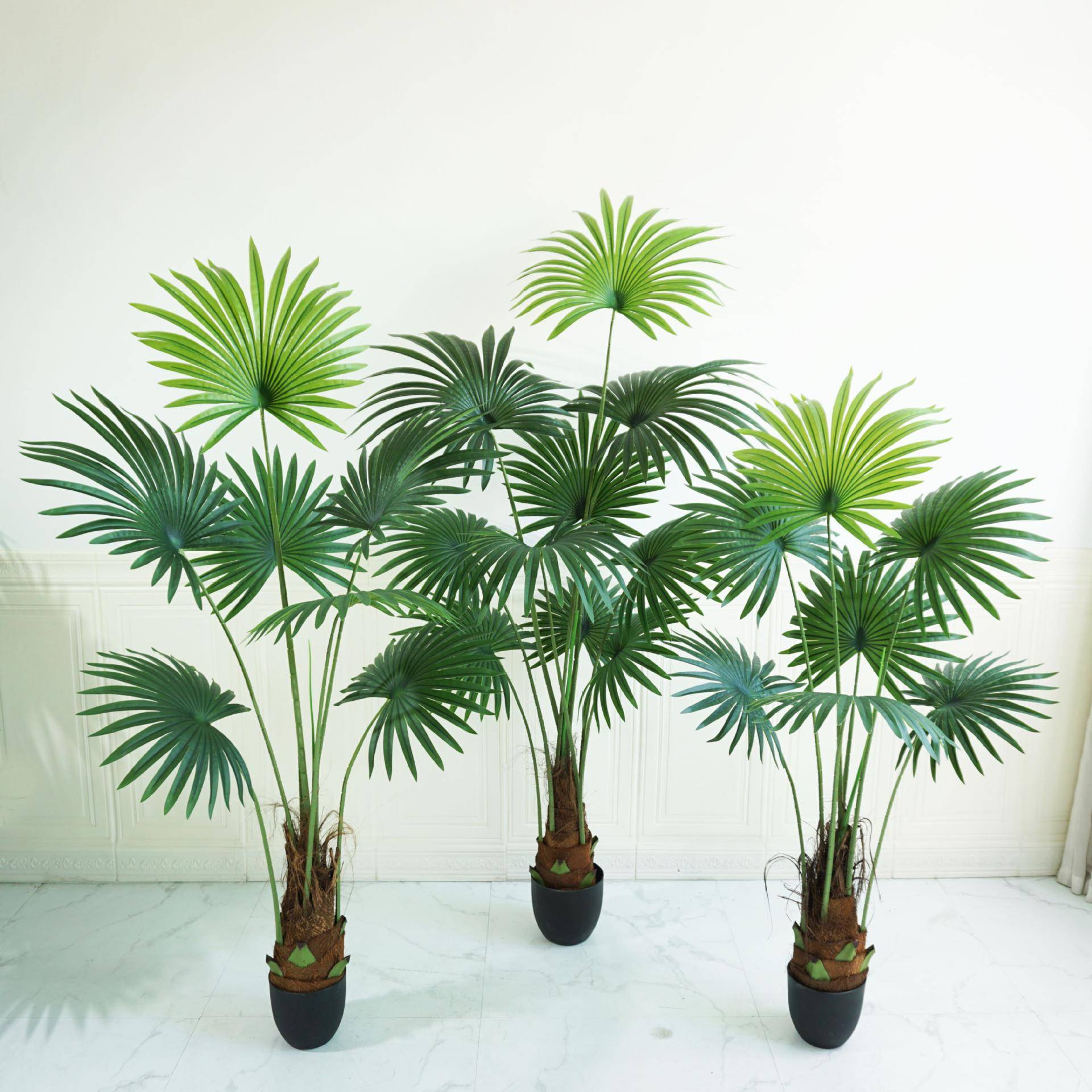 仿真扇葵唐棕葵多杆葵树北欧风大型室内落地假植物造景绿植摆件
