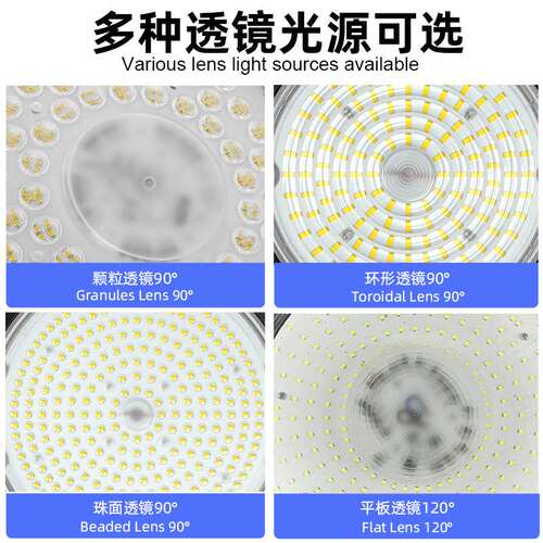 圆形仿飞压铸LED工矿灯100W150W200W天井灯高棚灯UFO飞碟灯