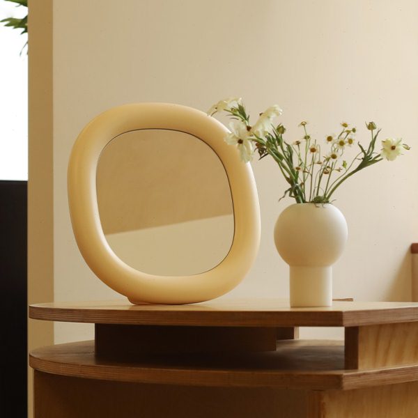 MUID泡泡镜高清大镜面化妆镜桌面台式梳妆镜宿舍不带灯美妆镜子