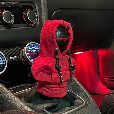 可爱卫衣汽车挡装饰挡把套创意变速杆保护手柄套档把套手动自动挡