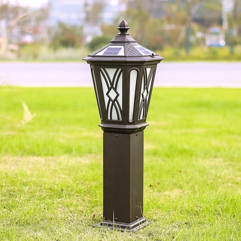 欧式户外防水太阳能草坪灯室外庭院灯草地灯小区T别墅花园景观路