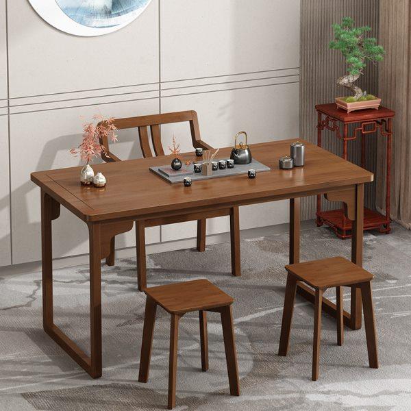 中式茶桌椅组合家用茶台茶室实木禅意功夫茶几办公室书茶桌一体,住宅家具,家用茶台/茶桌,淘宝优惠券,粉丝福利购,淘宝优惠卷