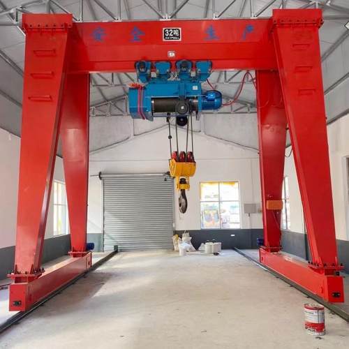 10吨龙门吊起重机电动葫芦门式起重机室外机械移动式包厢龙门吊
