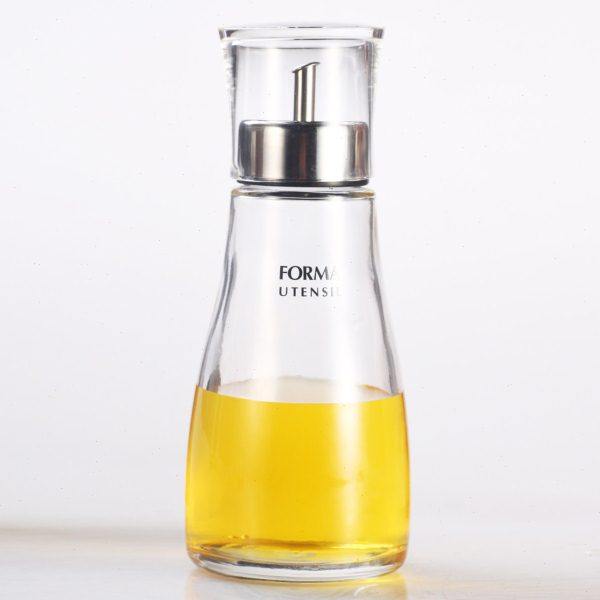 ASVEL 玻璃控油瓶 防漏油瓶 酱油瓶醋瓶 防尘带盖玻璃控油壶包邮