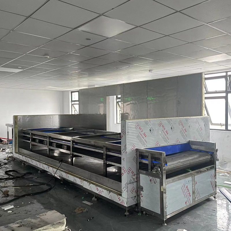连续式速冻机 海虾鳌虾隧道式速冻机 海鲜大型连续式冷冻设备厂家,清洗/食品/商业设备,冷冻机,淘宝优惠券,粉丝福利购,淘宝优惠卷