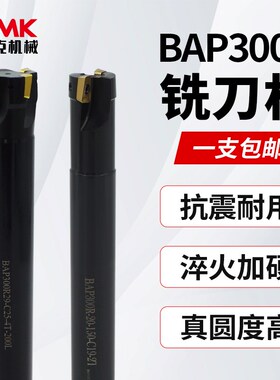 数控直角铣刀杆BAP300RCNC加工中心开粗抗震1135飞刀杆r0.8