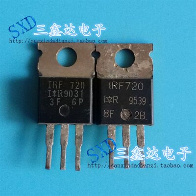 IRF720 IRF720PBF原装 拆机MOS场效应管功放TO-220  特价