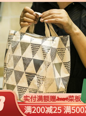 可配monbento饭盒袋保温袋卡通便当包加厚铝箔手提包饭盒包便当袋