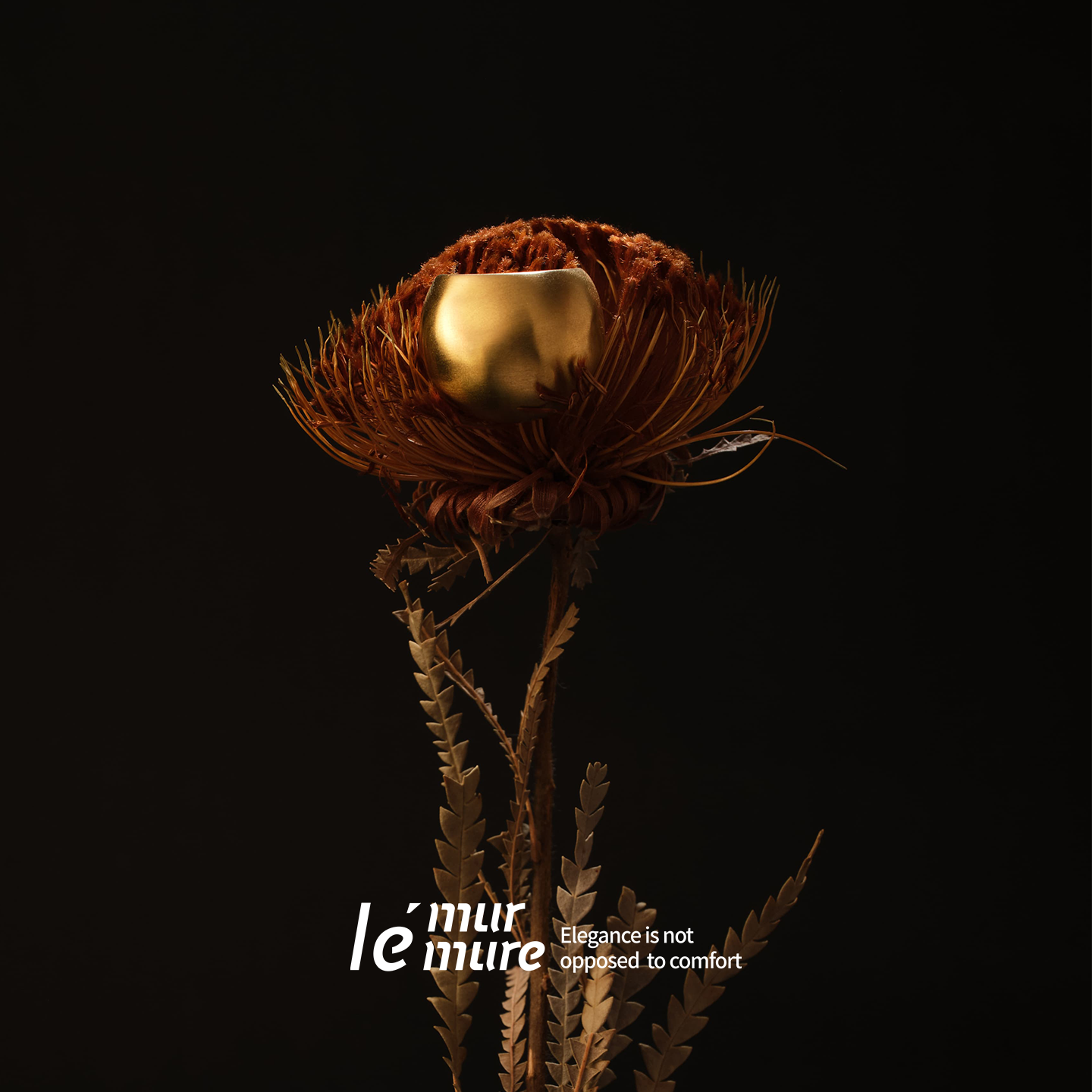 Le' Murmure 重工 獨家意大利老工匠手工拉丝 轻奢复古哑光戒指